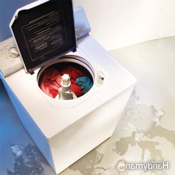 Hur man fixar en läckande tvättmaskin. Ta reda på var läckan kommer ifrån.