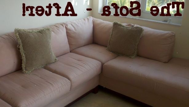 Hur att rengöra en microfiber stoppad soffa. Dammsug soffan noggrant för att avlägsna damm och löst skräp.